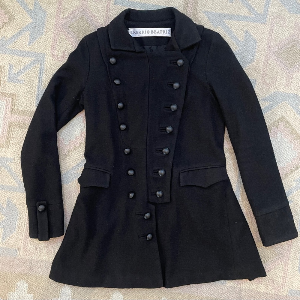Lerario Beatriz wool blend over coat.